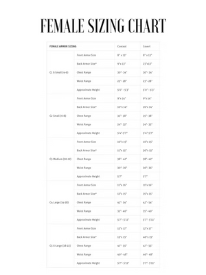 Civilian Women's Bulletproof Vest