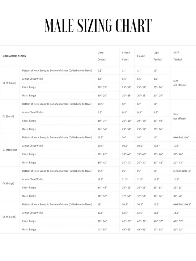 Civilian Men's Bulletproof Vest