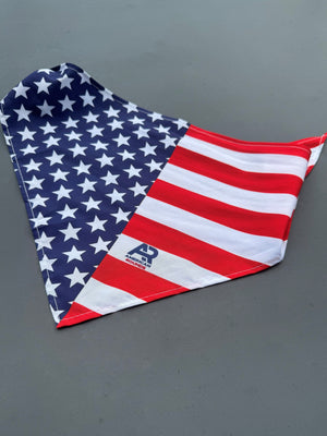 AR American Flag Dog Bandana